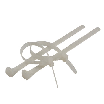 UNITEC Kabelbinder wiederlösbar 150 x 7,2 mm, 25 Stück, natur
