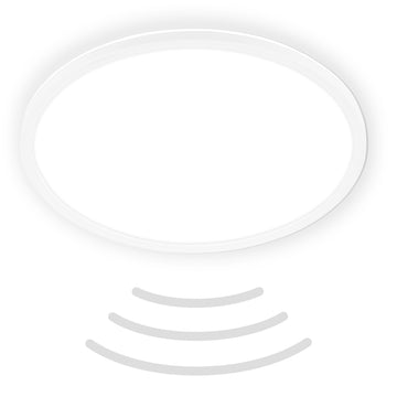 BRILONER Panel LED Ultra flat mit Backlight plus Microwave