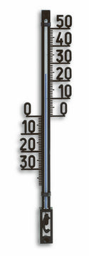 TFA Filigranthermometer Kunststoff, schwarz