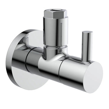 Schütte Eckventil DEV-5WK 1/2" AG x 10 mmQ mit Rosette