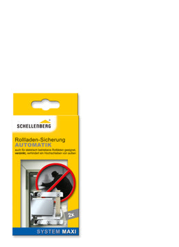 SCHELLENBERG Rolladensicherung Automatik MAXI verzinkt (2 Stück)