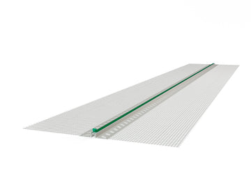 Baukom Bewegungsfugenprofil mit Gewebe 9 mm, 2 m (WDVS)
