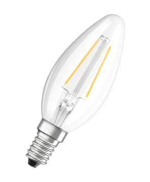LEDVANCE Osram Retrofit Clas.B LED-Lampe warmweiß E14