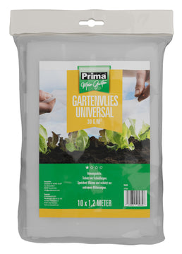 PRIMA Universal Gartenvlies 30 g/m² weiß, gefaltet – 120 cm x 10 m