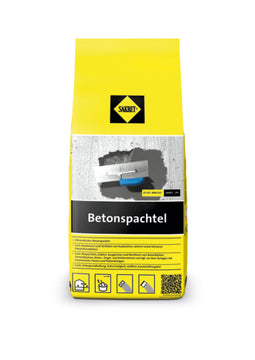 SAKRET Betonspachtel grau, zementgebunden, 5-kg-Gebinde