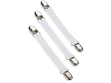 Leifheit Bügelbrettspanner Spannclip, weiß, Länge 16–35 cm