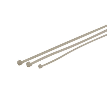 UNITEC Kabelbinder-Set natur, 75-teilig mit Längen 150/200/300 mm
