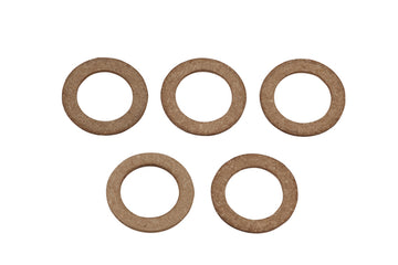 Schütte Verschraubungsdichtungen aus Leder für 3/4 Zoll, 5er-Pack