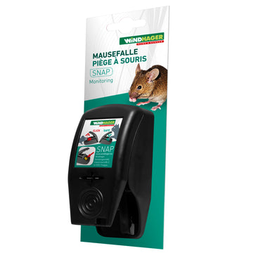 Windhager Mausefalle SNAP, Innen & Außen, Totfangfalle