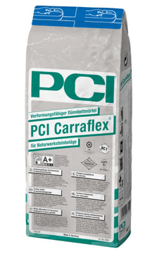 PCI Carraflex Dünnbettmörtel, verformungsfähig, weiß