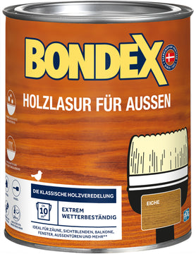Bondex Holzlasur außen Eiche 0,75 l