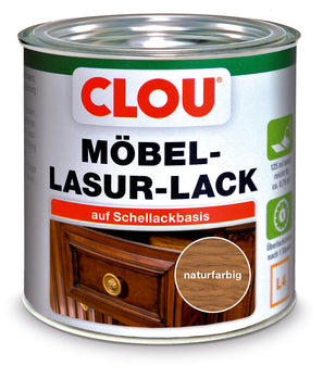 ALPINA Möbel-Lasur-Lack L4 farblos – 125 ml für farblose Gestaltung