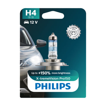 PHILIPS X-tremeVision Pro150 Autolampe H4 12 V 55/60 W