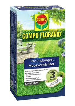 COMPO Rasendünger mit MV für 50 m², 1,5 kg (COMPO EREG -B3-)