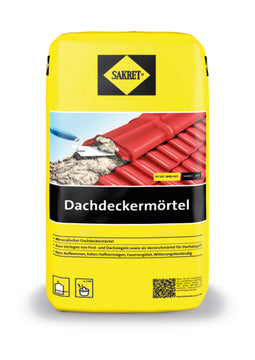 Sakret Dachdeckermörtel grau 10 kg für First- und Dachziegel
