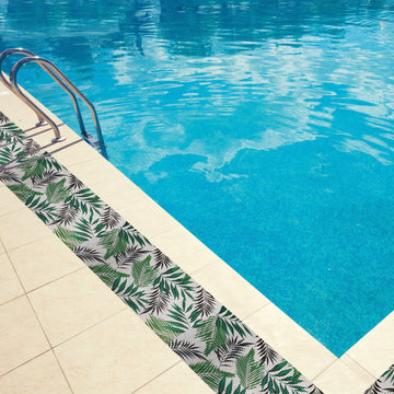 Windhager Anti-Rutsch-Unterlage VS, Tropical leaves – 32 x 43 cm (PVC)