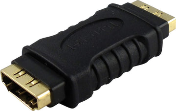 Schwaiger HDMI Doppelkupplung, schwarz (HDMI-Verbinder)