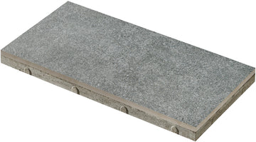 KANN Alesaro® BETONPLUS Terrassenplatte, keramisch/glatt, Beton+