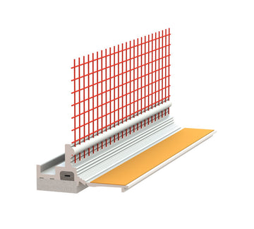 BAUMIT Anputzleiste 3D PRO 2,4 m mit Hohlkammer-Rundschnur