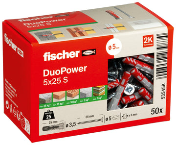 Fischer DuoPower S Universaldübel, Nylon