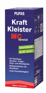 Pufas Rauhfaser MC Kraft-Kleister 200-g Spezialkleister
