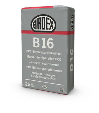 ARDEX B 16 Beton-Reparaturmörtel mit Korrosionsschutz, 25 kg
