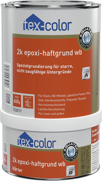 Tex-Color Haftgrund Epoxi Premium 2K weiß, 1 kg, Dose