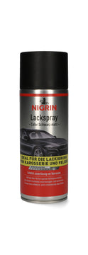 Nigrin Lackspray schwarz matt für Karosserie & Felgen, 400 ml