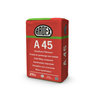 ARDEX A 45 Standfeste Füllmasse für Boden & Treppen, 25 kg