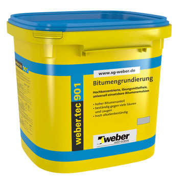 weber.tec 901 Bitumengrund, schwarz, Eimer