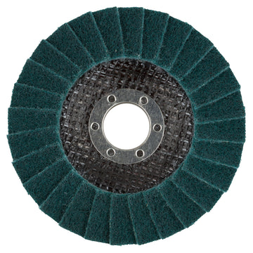 Wolfcraft Schleiflamellenteller/Vlies fein, Ø 125 mm