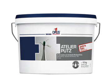 Rühl OPUS1 Atelier Putz fein, weiß, Innen, 10-kg Eimer