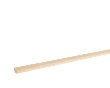 Osmo Viertelstab Kiefer astrein, massiv roh – 12 x 12 x 2400 mm