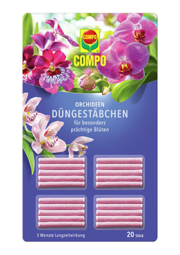 COMPO Düngestäbchen Orchideen (20 Stäb.) für Außen