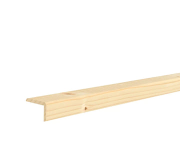 Osmo Eckschutz Fichte astig roh, 28x44x2400 mm, massiv