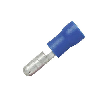 HEIDEMANN Rundstecker blau für 1,5–2,5 mm², 25 Stück