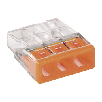 HEIDEMANN WAGO-COMPACT-Klemme –2,5 mm² orange, 30 Stück