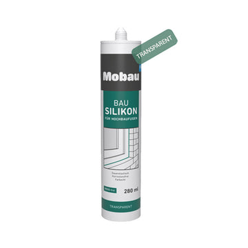 Soudal MOBau Pro Bau-Silikon transparent, 280 ml Kartusche