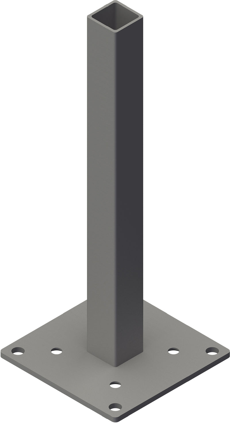 Groja Konsole Typ GJ 49 Metallzubehör zum Aufdübeln, 406 x 160 x 160 mm