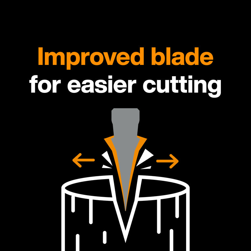 Fiskars X-series X36 Spaltaxt L mit Klinge aus Stahl (915 mm)