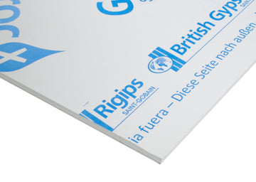 Rigips Glasroc X Feuerschutzplatte 2000x1250x12,5 mm, vliesarmiert