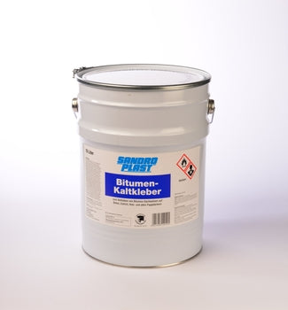 Sandroplast Bitumen-Kaltklebemasse, 10 l Eimer, schwarz, außen