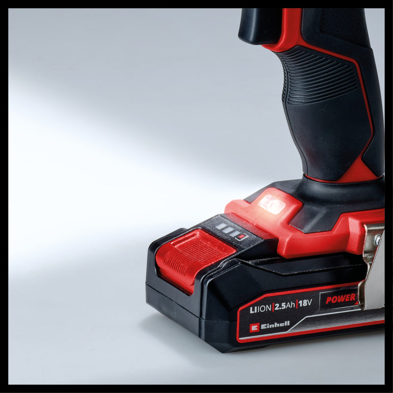 Einhell TE-CD 18/44 Li-i Akku-Schlagbohrschrauber, 18 V, mit 2,5 Ah Akku