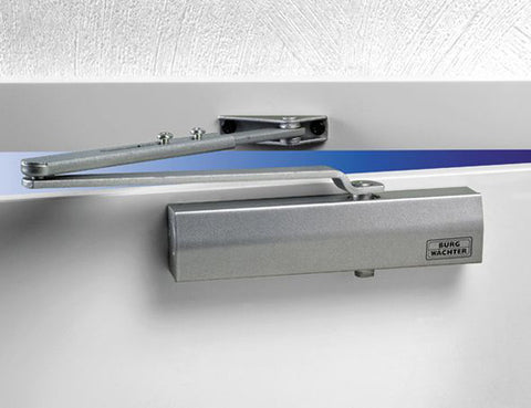 Burg-Wächter Türschließer TS 504 S in silber (Türbreite bis 1100 mm)