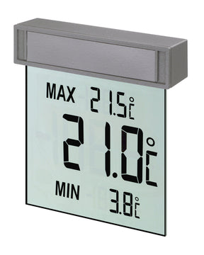 TFA VISION Fenster-Max-Min-Thermometer silber, wetterfest