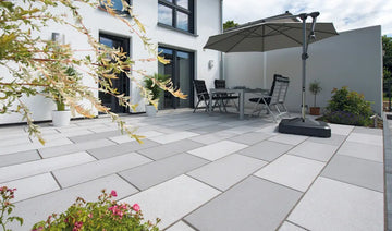 KANN FARLY Terrassenplatte feingestrahlt 60 x 40 x 3,8 cm