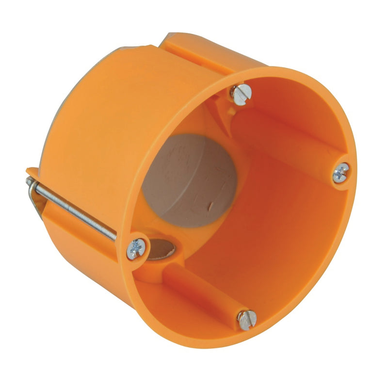 UNITEC Hohlwand-Schalterdose 47 mm Tiefe, rund, Kunststoff