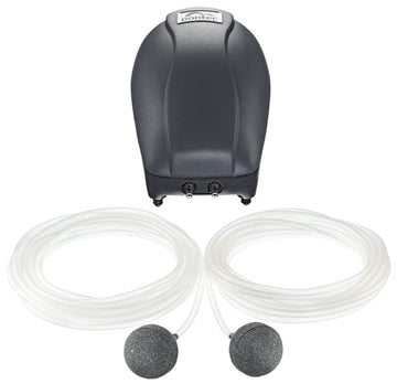Pontec PondoAir Set 450 Belüfterpumpe, 2 Schlauchanschlüsse, 1,5 m Kabel