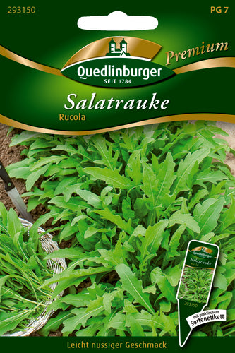 QUEDLINBURGER SAATGUT Salatrauke – Gemüsesamen, sonnig