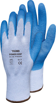 Wonder Grip® PowerGrip Arbeitshandschuh blau, Größe, Crinkle-Latex